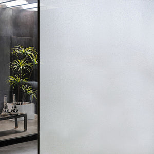 CottonColors Window Privacy Film Frosted Glass Window Film Decorative Window Film Heat Blocking(BLKM023)