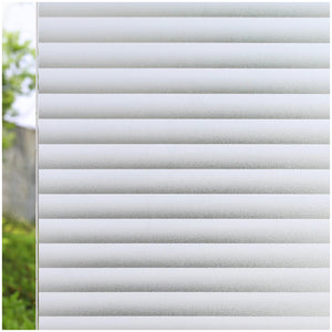 CottonColors Window Privacy Film Frosted Glass Window Film Decorative Window Film Heat Blocking Non-Adhesive Static Cling Window Film(BLKM038)