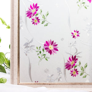 Decorate Window Stickers Static Cling BLKM042 (90*200CM)