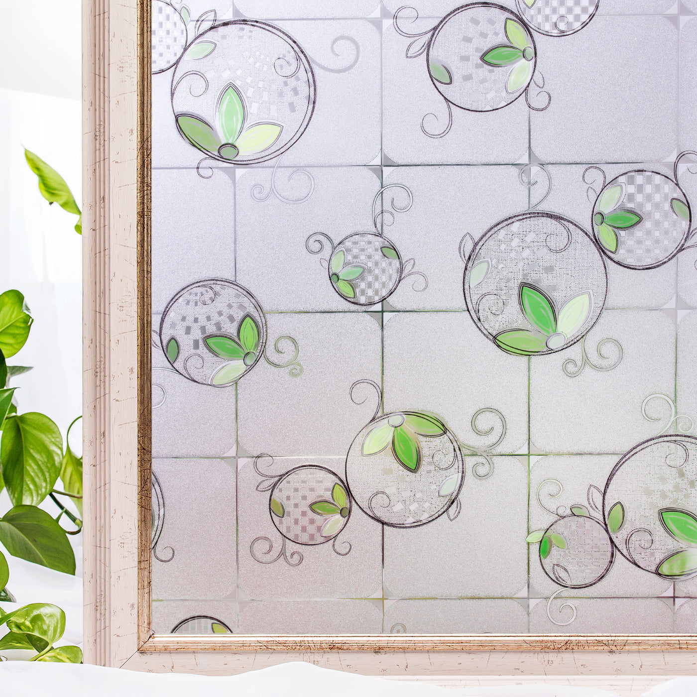 Window Stickers Color Decorate Window Stickers Static Cling 90*200CM – Cottoncolors Home ...