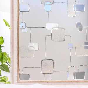 CottonColors Decorate Privacy Window Frosting Film Anti UV Static Cling 90*200CM - Cottoncolors Home Decoration window film privacy film window sticker