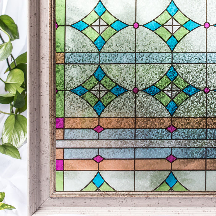 Decorate Window Stickers Static Cling BLKM029(90*200CM)